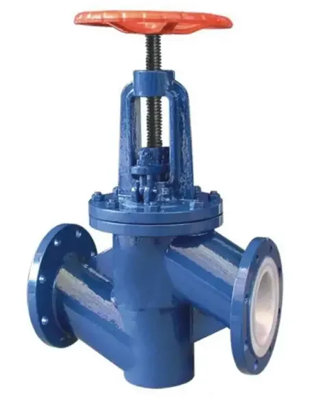 Comhla Seiceála Iarainn Insínte Le Líneáil Fluaraplastic